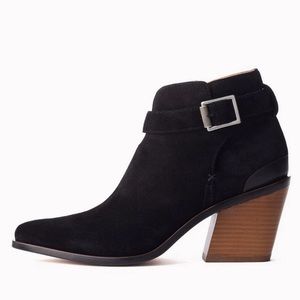 Rag and Bone Ramone Black Suede Boot